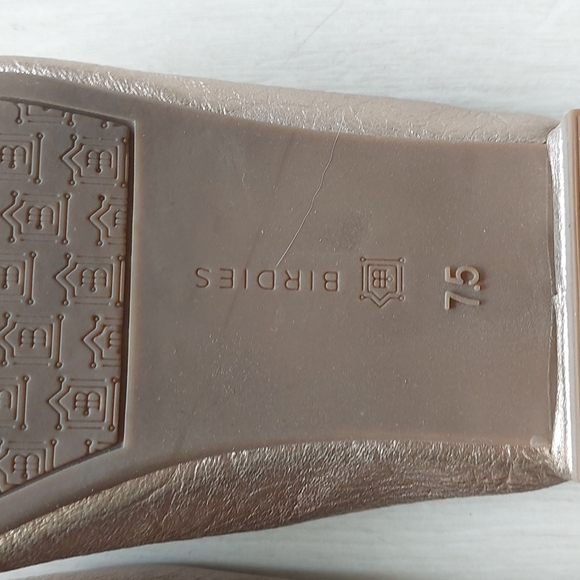 Birdies The Swan Flats Shoes Gold US 7.5 - Picture 10 of 14